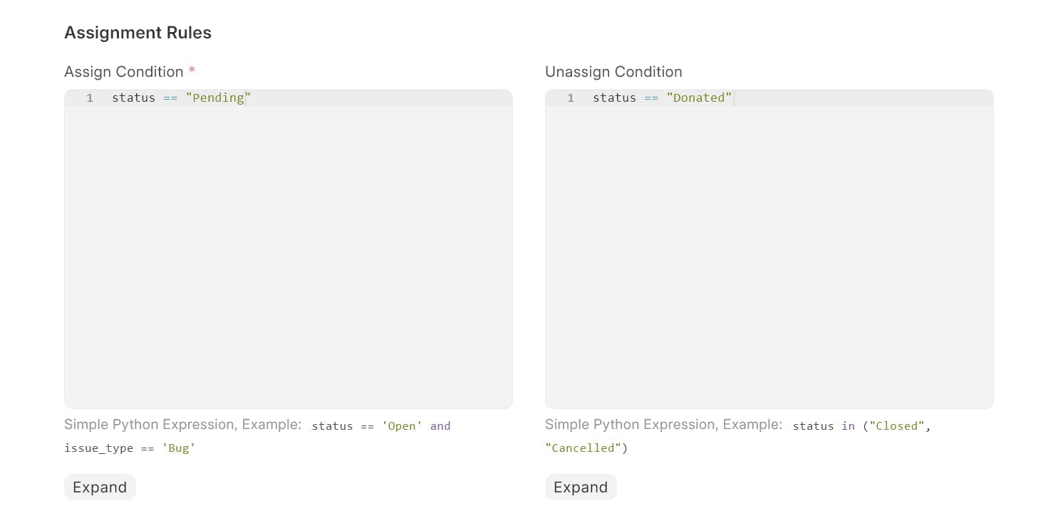 Custom Python Expressions