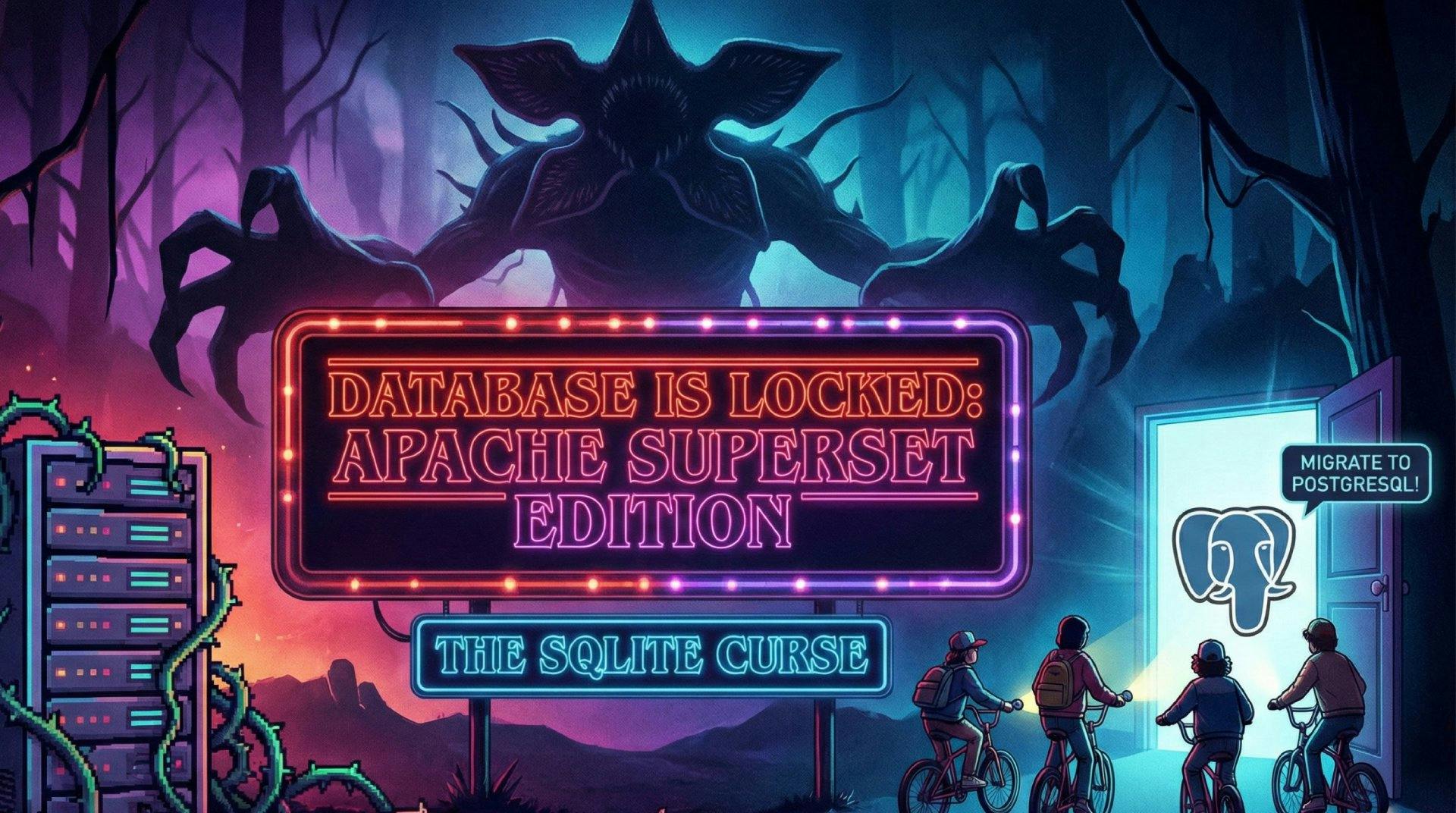 Apache Superset SQLite Database is Locked Error