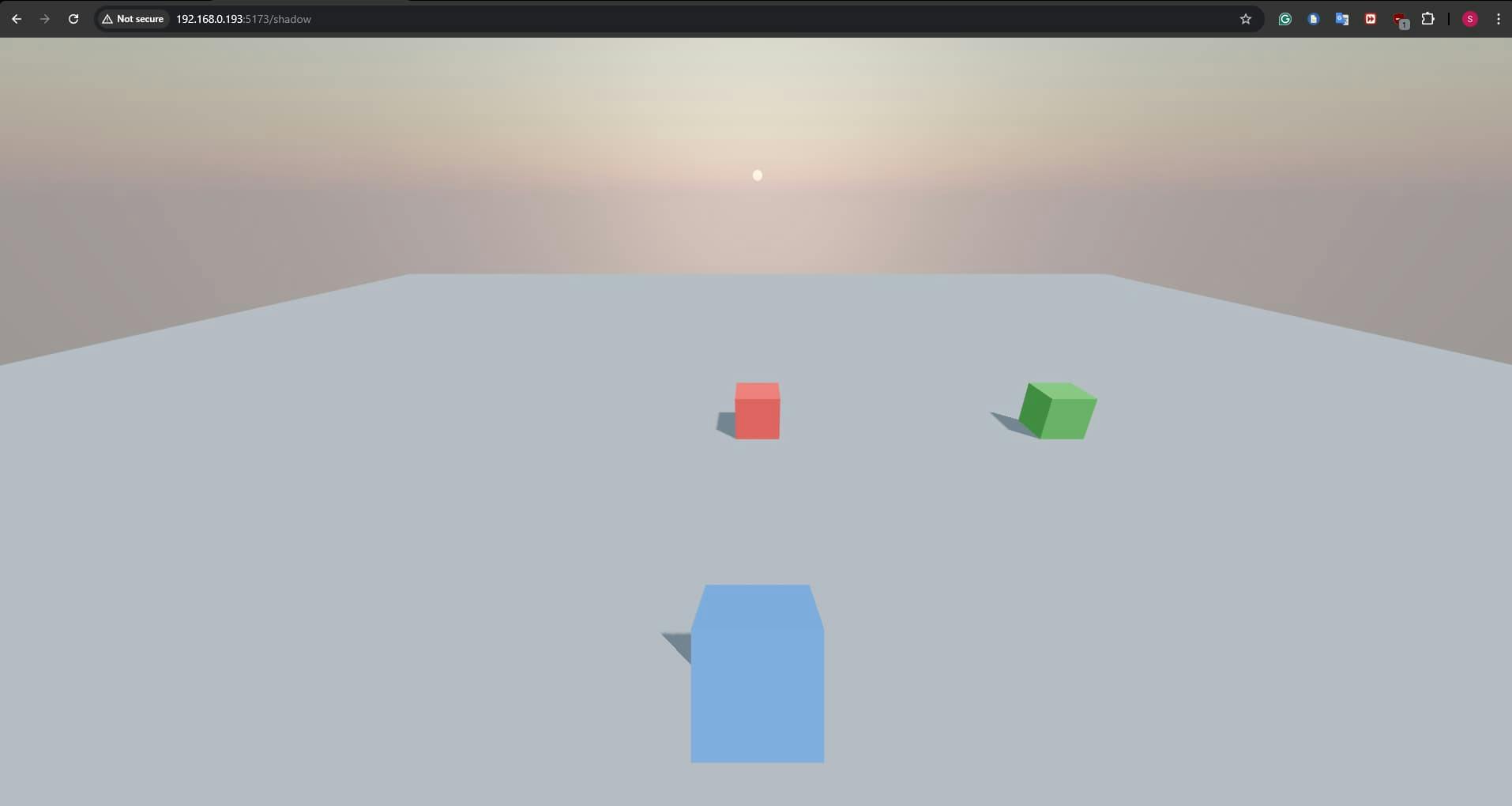 threejs threlte basic scene