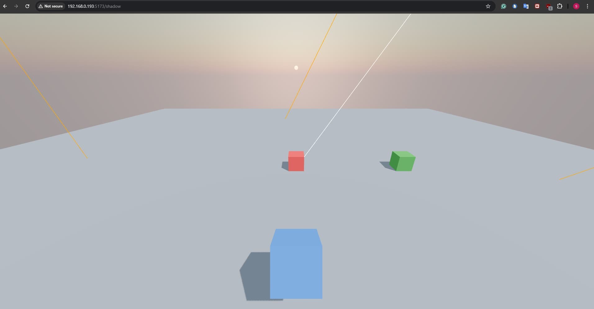 threejs threlte expand directional light area