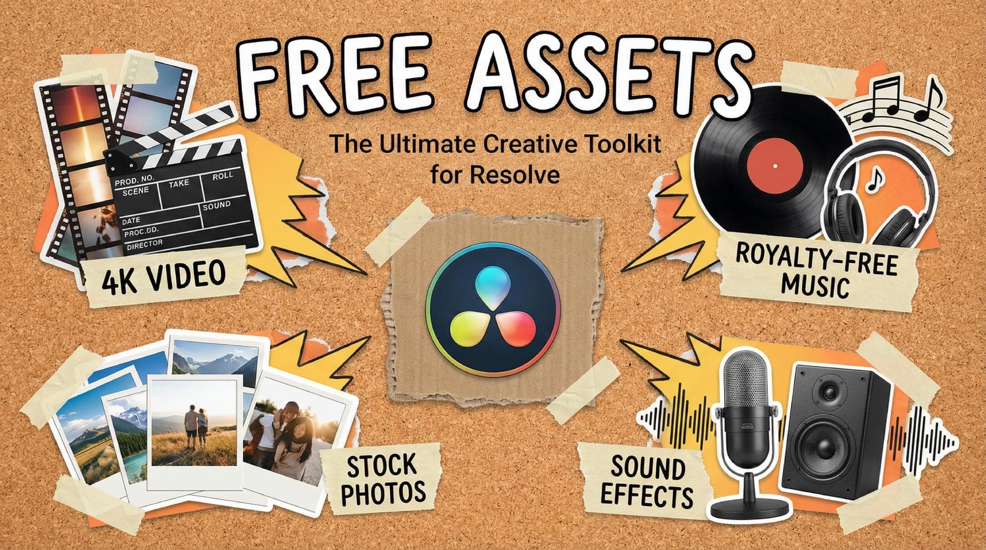 The Free Stock Video Music SFX & Template for Video Editors| Sabbirz ...
