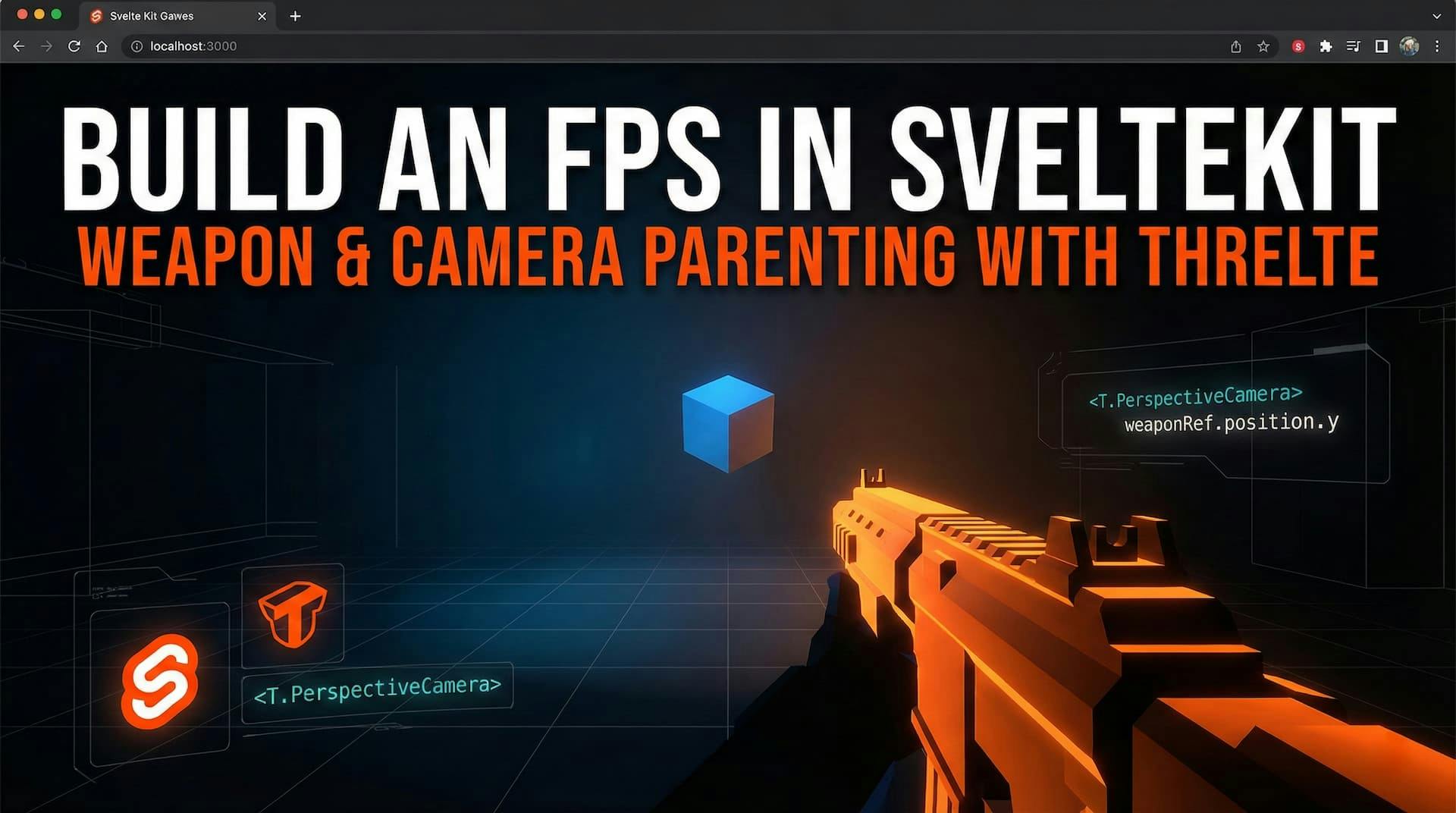 Svelte Threlte fps camera