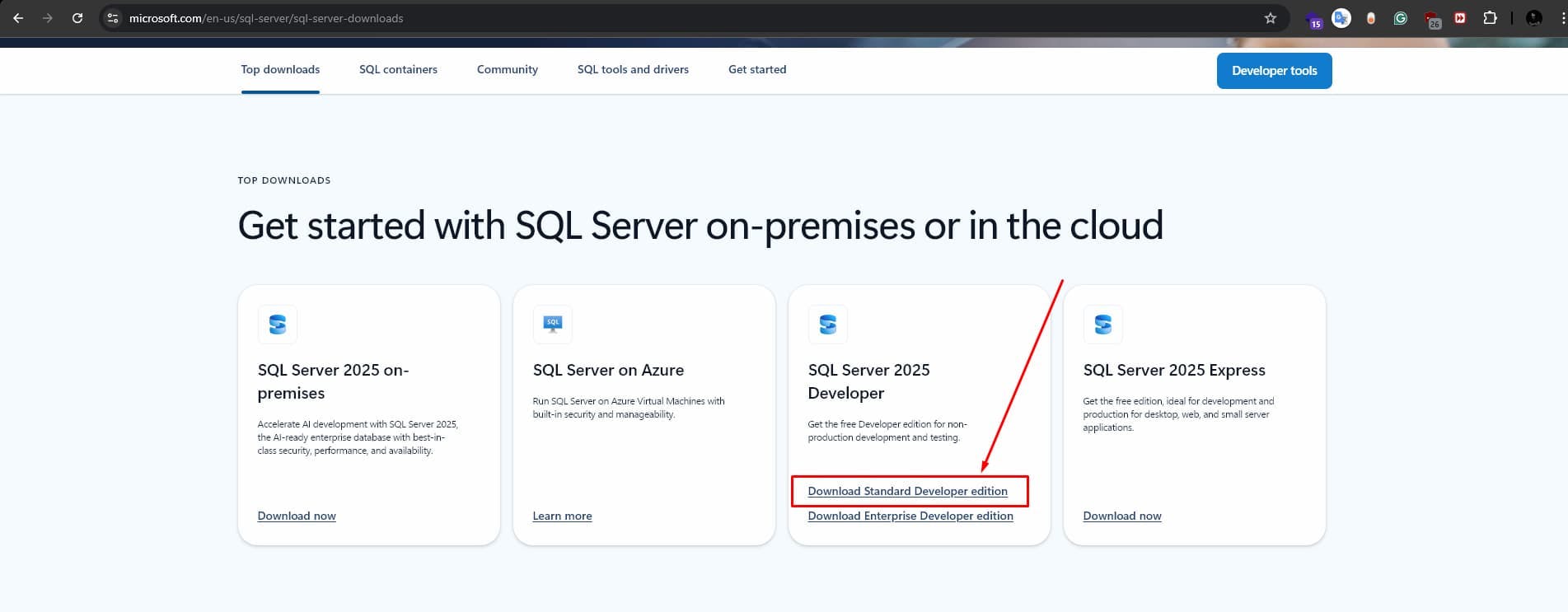 SQL Server Downloads
