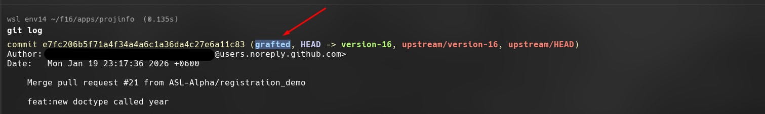 git log command to check if shallow cloned
