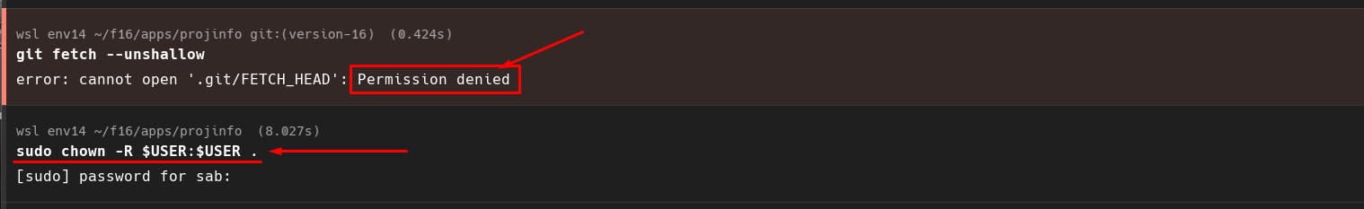 git permission denied error