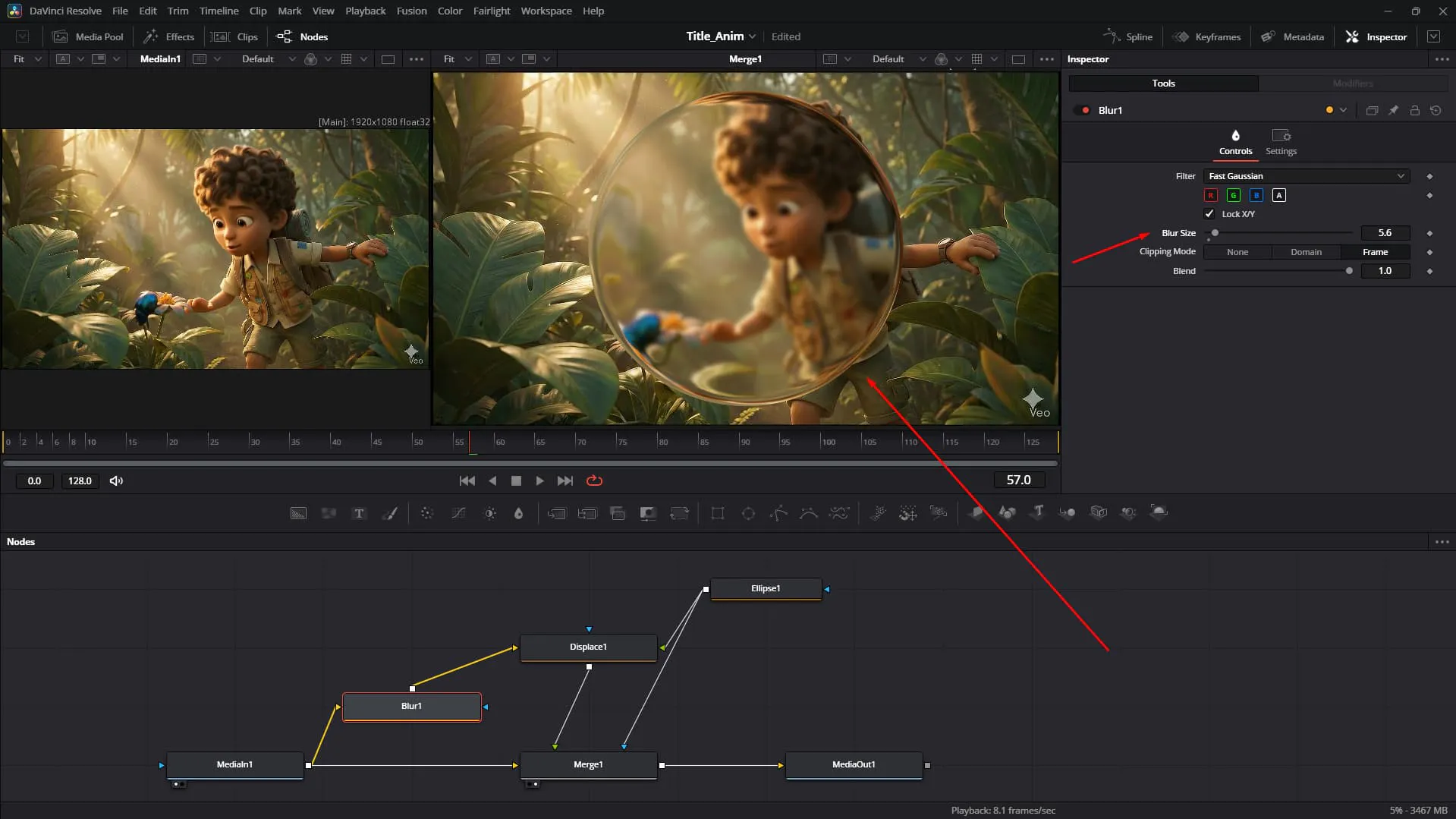 Add Blur Node