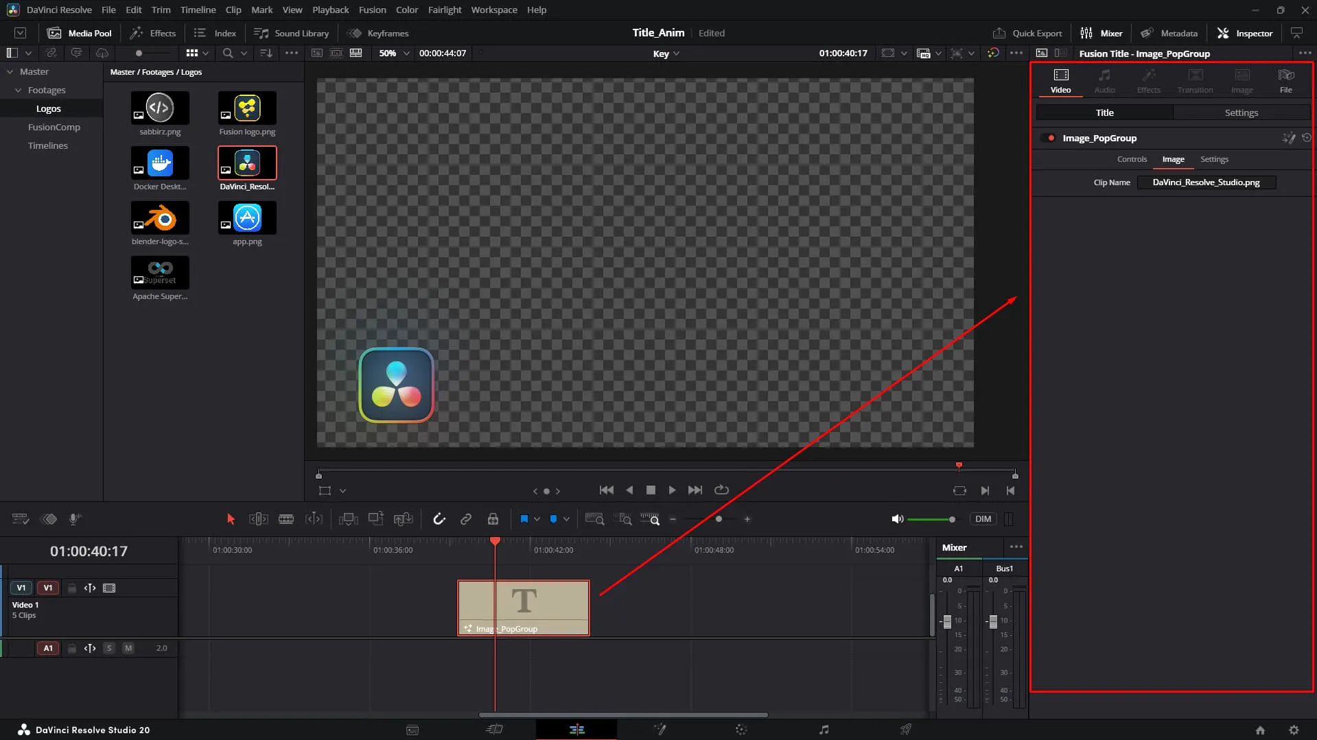 DaVinci Macro Custom Page Demonstration on Edit Page