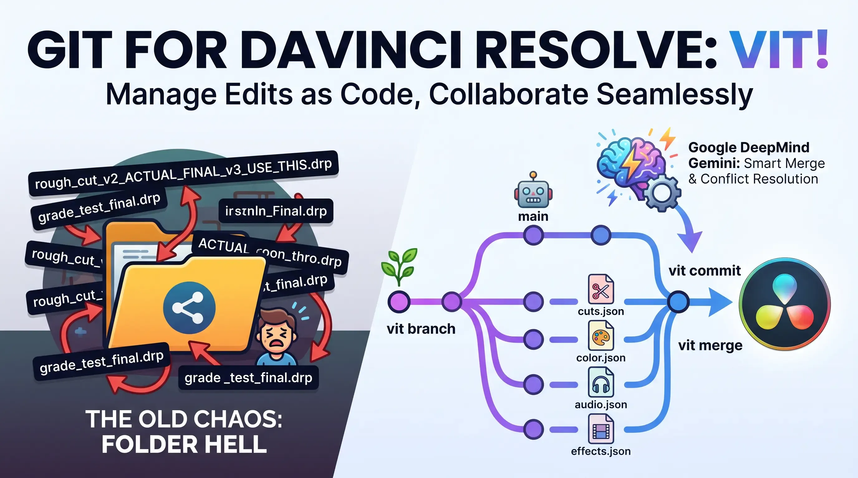 VIT the Video Edit Collaboration like GIT