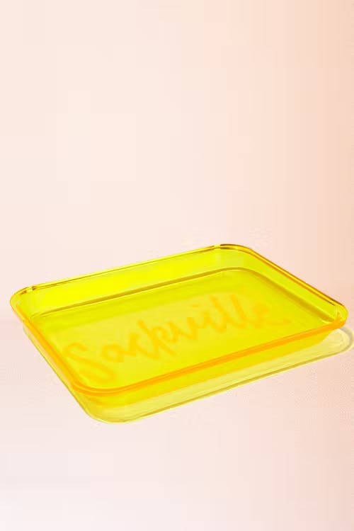 Yellow Jelly Rolling Tray