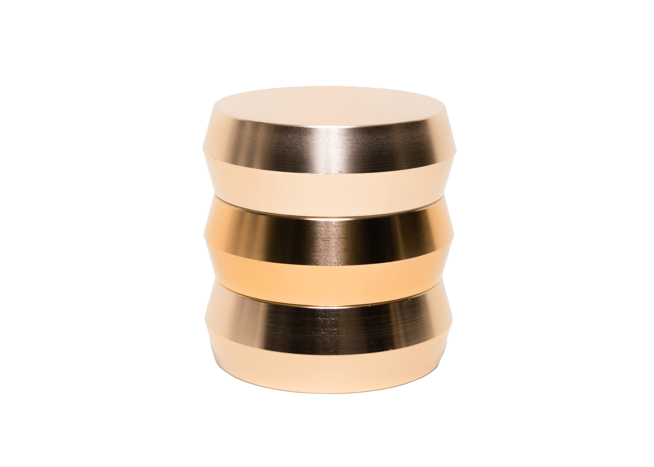 gilded grinder gold herb grinder