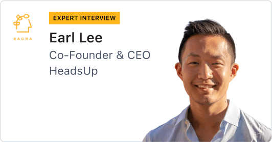 Earl Lee, co-founder and CEO of HeadsUp, on the modern data stack value  chain | Sacra