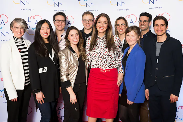 Entrepreneurs de la MRC Pierre-De Saurel et de Marguerite-D’Youville qui ont déposés leur dossier de candidature au concours « LADN Montérégie 2018 ».