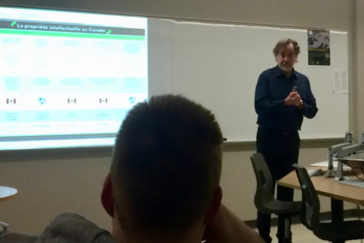 Monsieur Luc E. Morisset, ing., M.Sc.A. expert accrédité en propriété intellectuelle (ADRIQ/RCTi), coach certifié et formateur agréé.