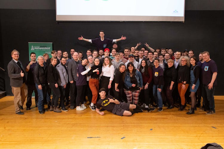 Participants au 1er Startup Weekend Sorel-Tracy