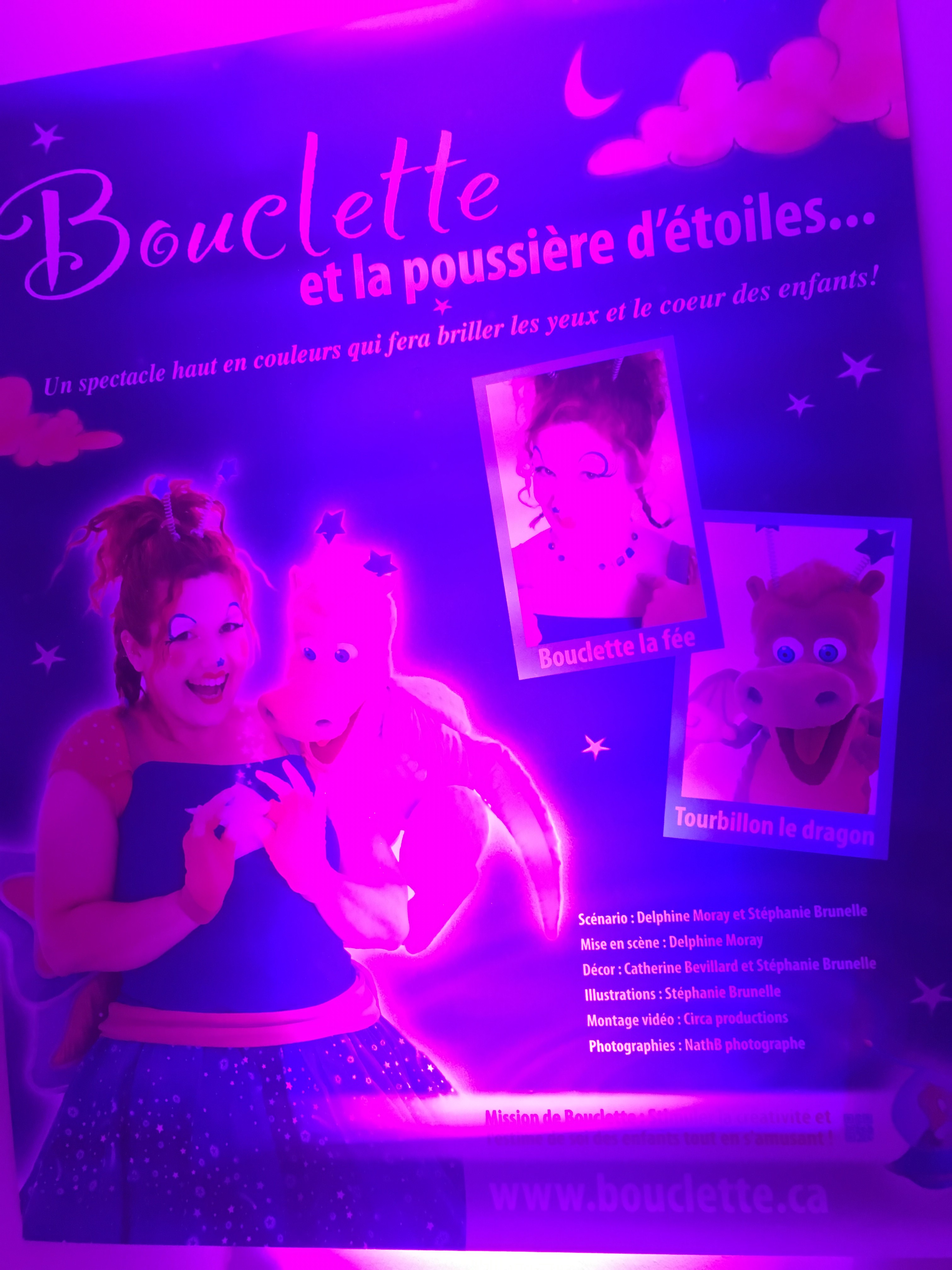 Affiche de la Fée Bouclette pour ses 10 ans !