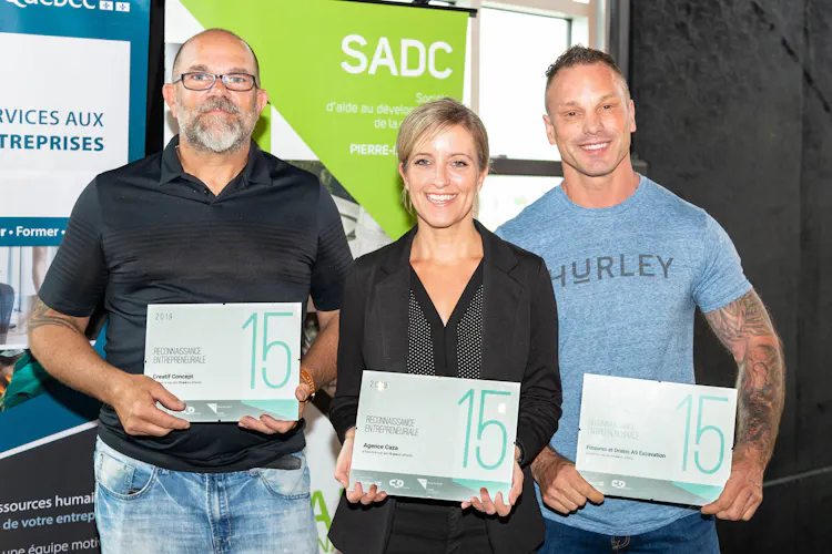 Entreprises qui ont franchi le cap de 15 années en opération.