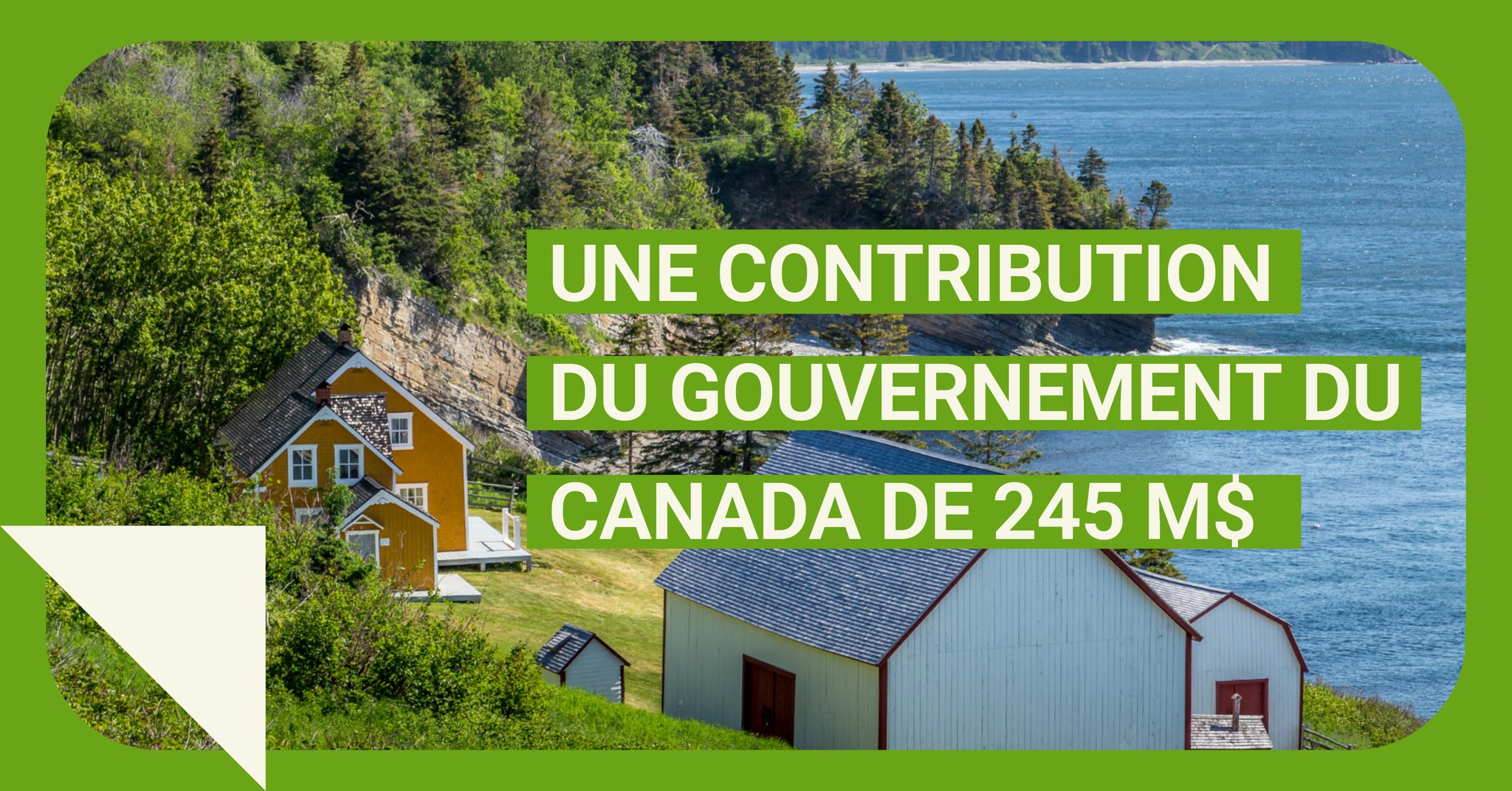 Le gouvernement du Canada réitère son engagement envers les SADC et CAE de la Montérégie et investit 17,9 M$.