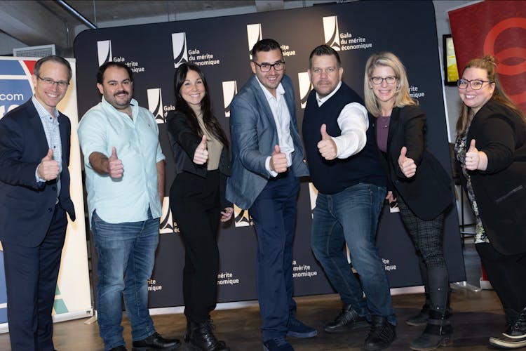Le comité organisateur du Gala du mérite économique