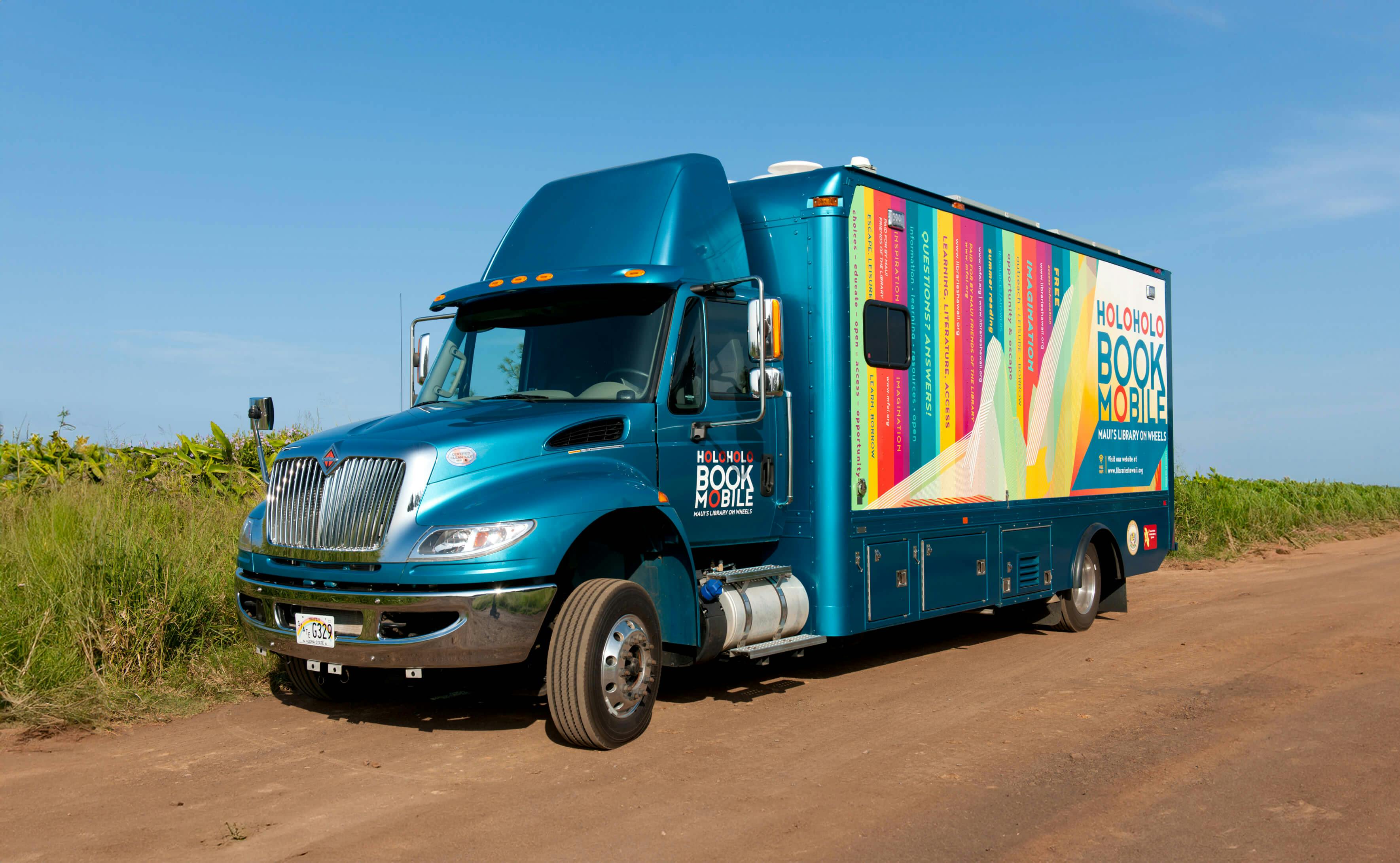 Holoholo Bookmobile side view 