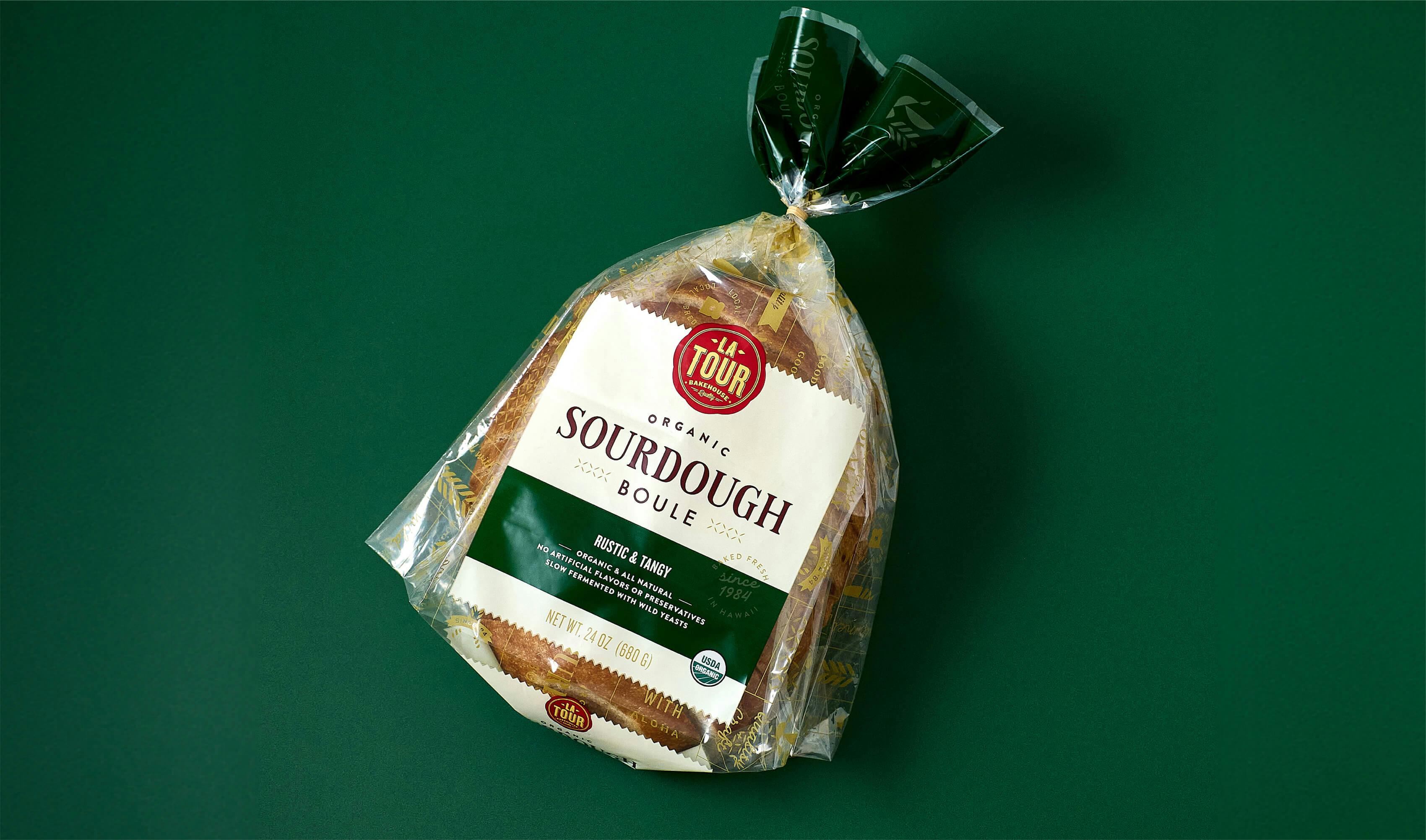 La Tour Bakehouse Packaging Design Sourdough Bread