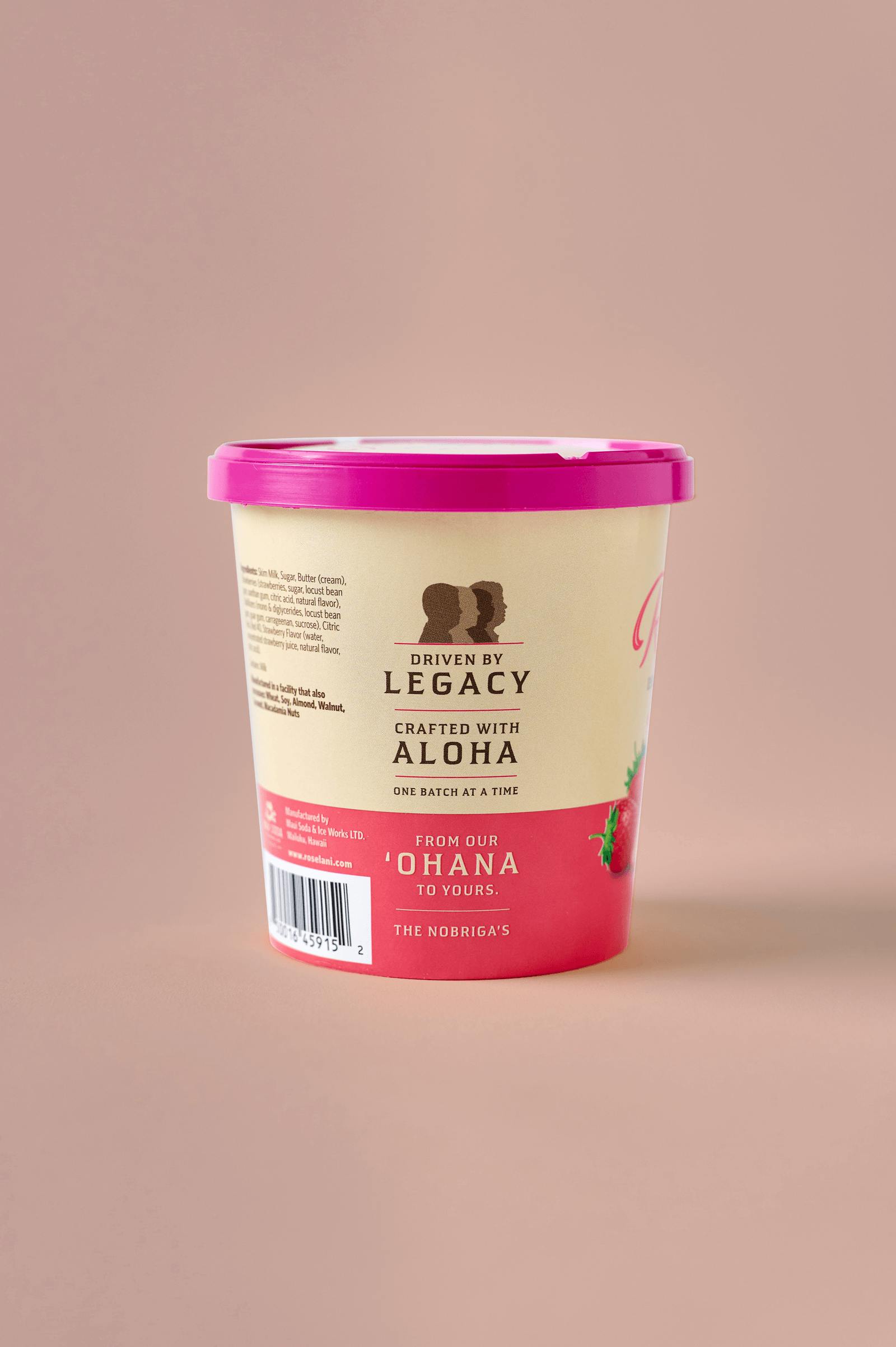 Roselani pint side view of family legacy 