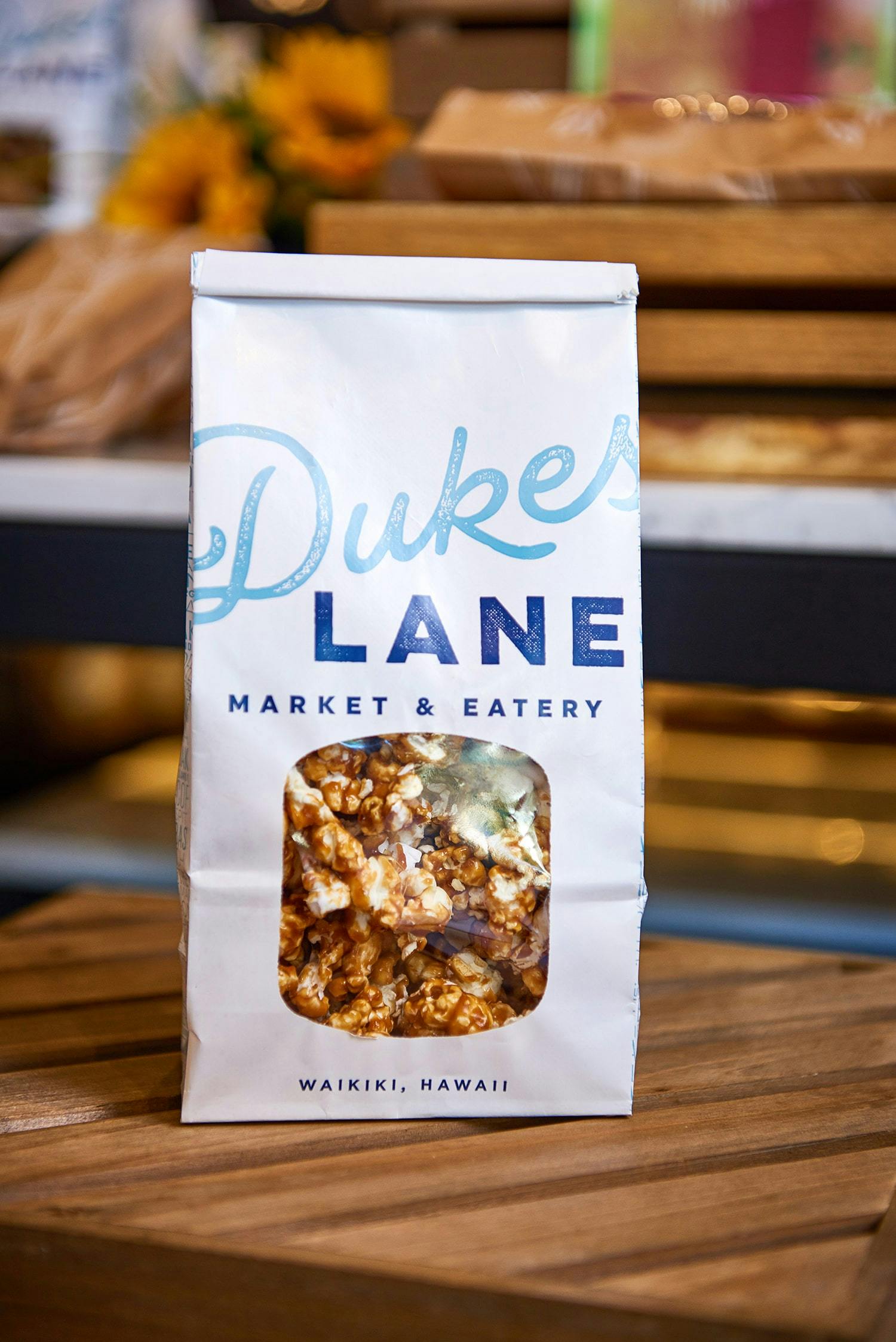 Branded grocery item stand up bag 