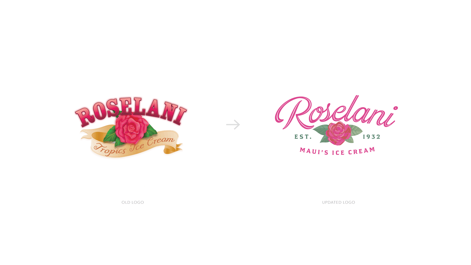 Roselani logo redesign