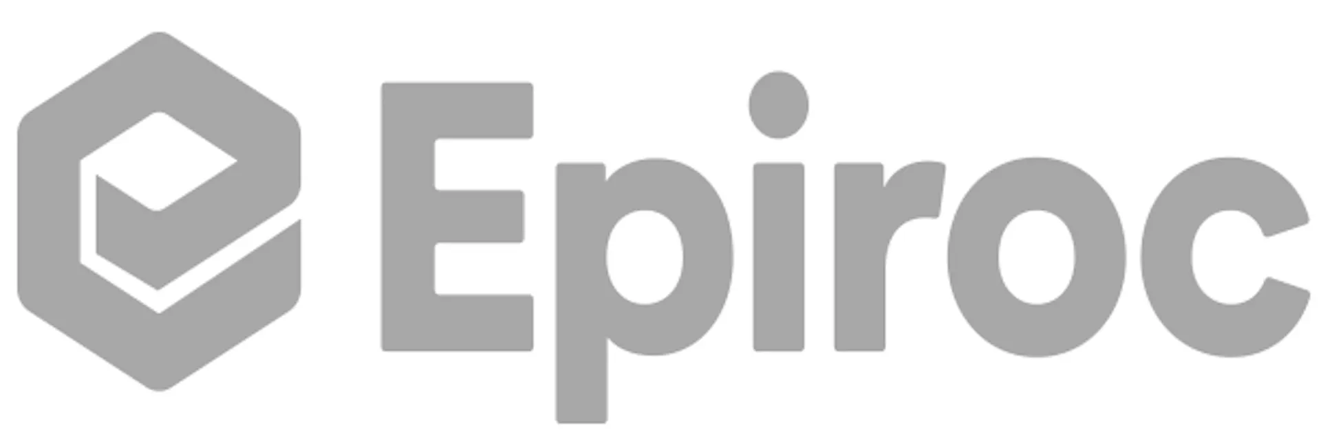 Epiroc logo Gray