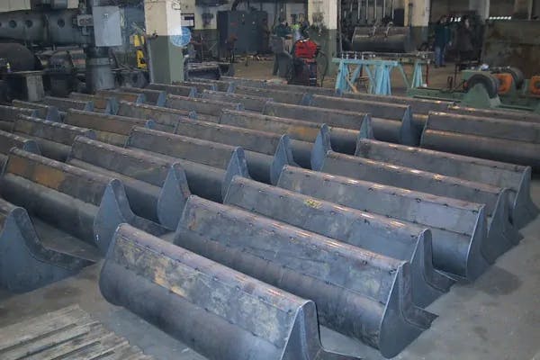 Productie graafbakken