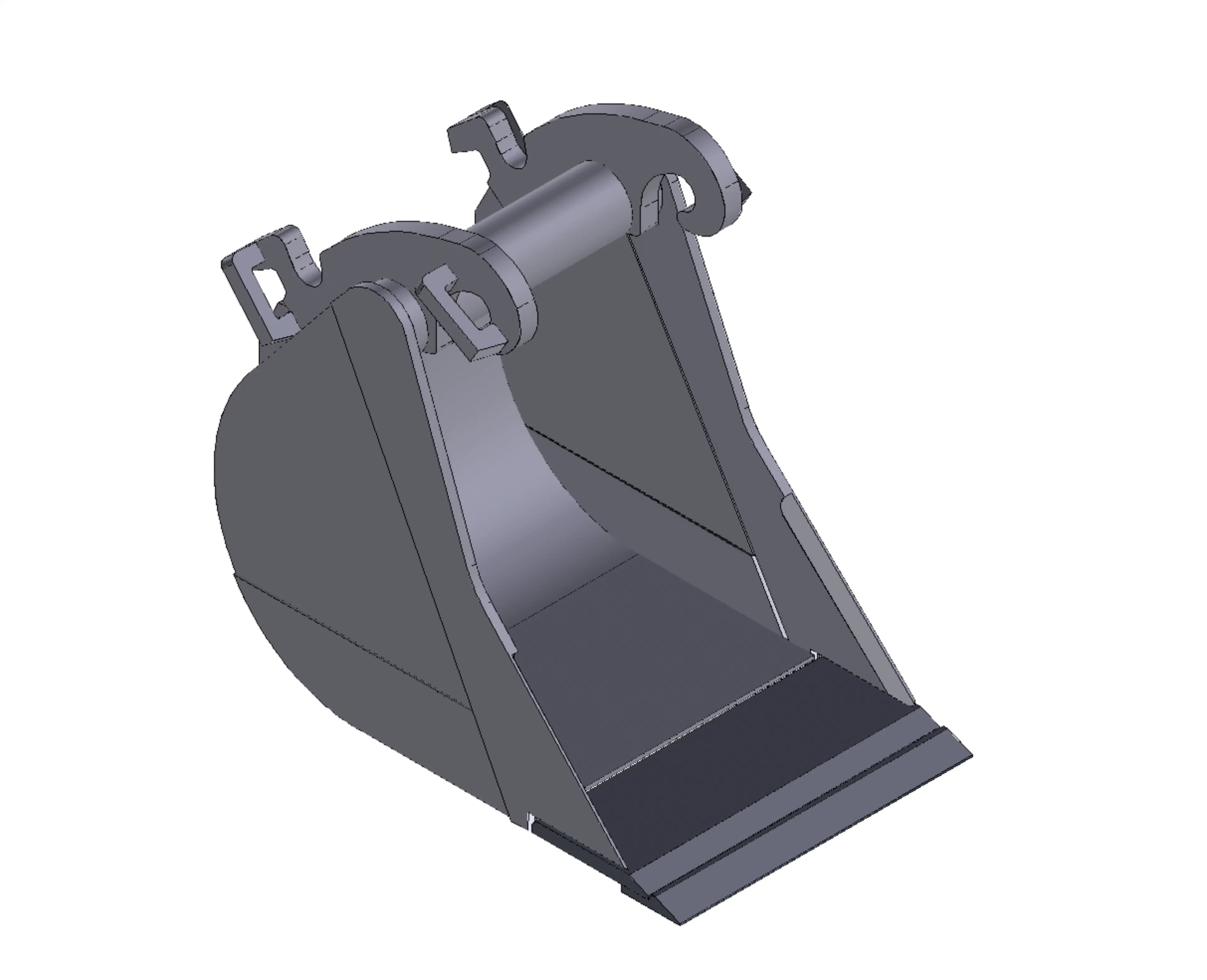 Dieplepelbak CAD