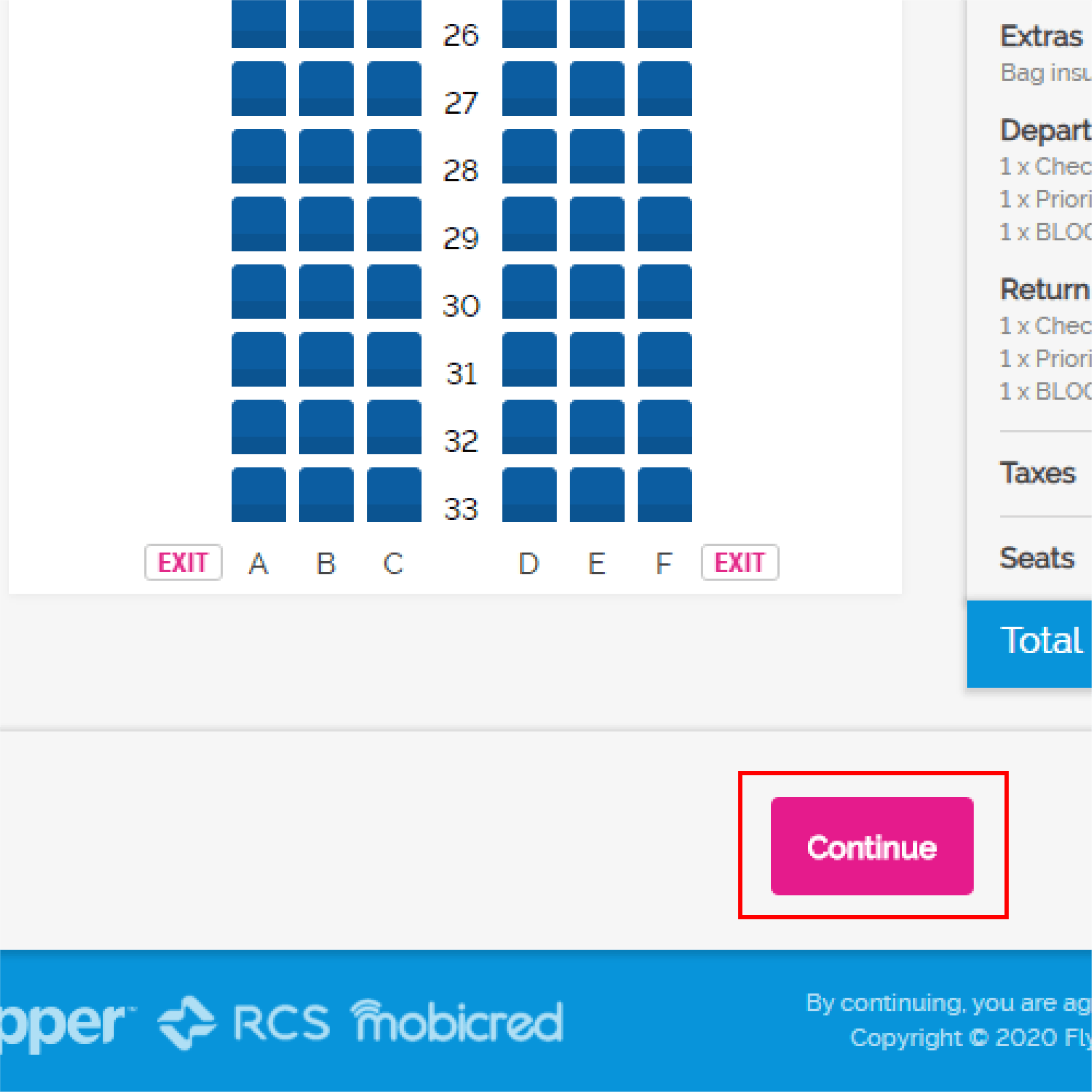 Pre-Selected Seating on FlySafair Flights