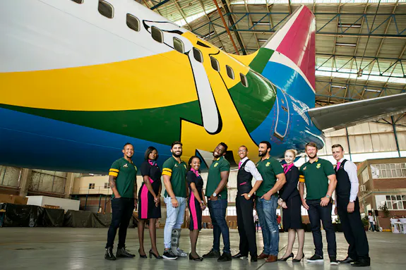 Springbok Carriers FlySafair - Trusted Domestic Carrier of The Springboks