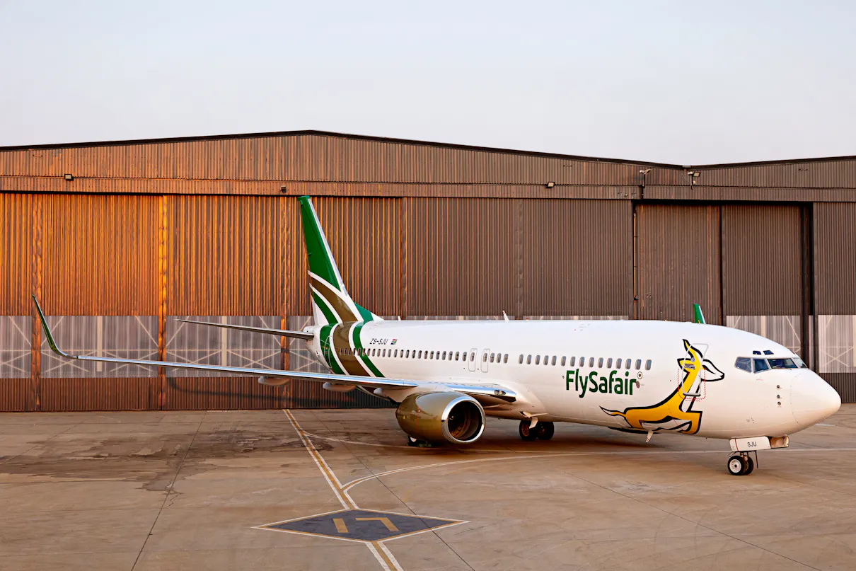 Springbok Carriers FlySafair - Trusted Domestic Carrier of The Springboks
