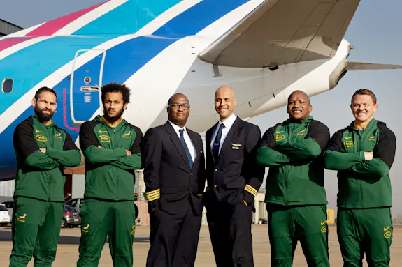Springbok Carriers FlySafair - Trusted Domestic Carrier of The Springboks