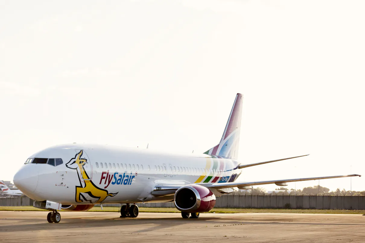Springbok Carriers FlySafair - Trusted Domestic Carrier of The Springboks