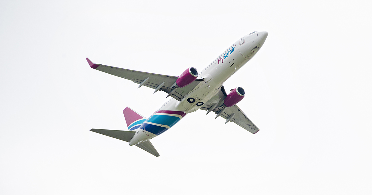 Flysafair luggage online