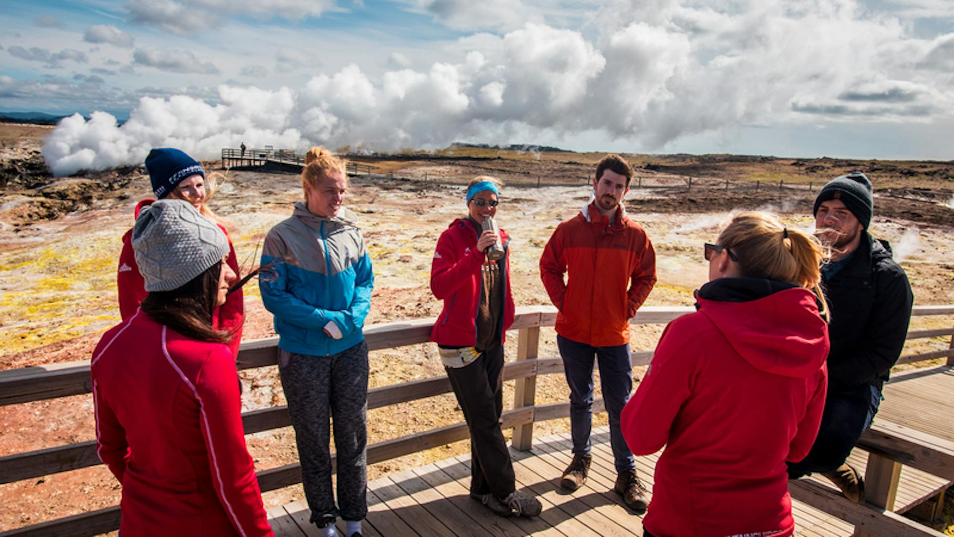 Geothermal area