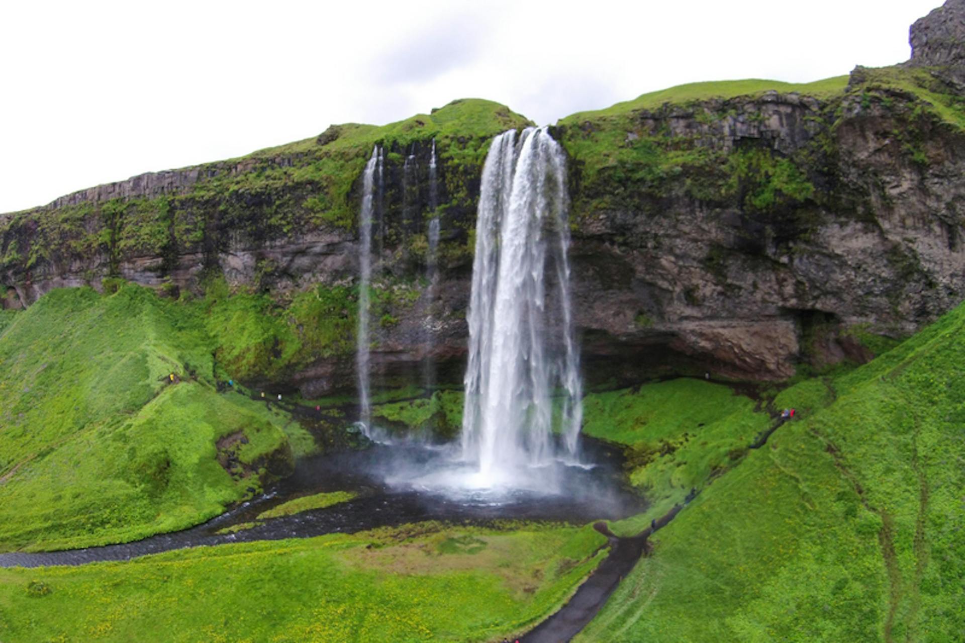 Gljúfrabúi waterfall