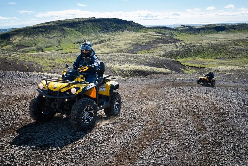 Reykjavik Peak ATV Tour in the summer