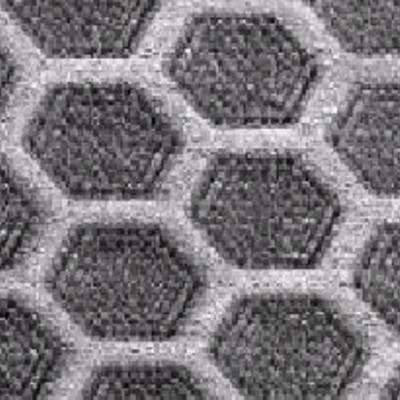 Microscopic view of honeycomb effect using NS21 as Non-Slip floor treatment