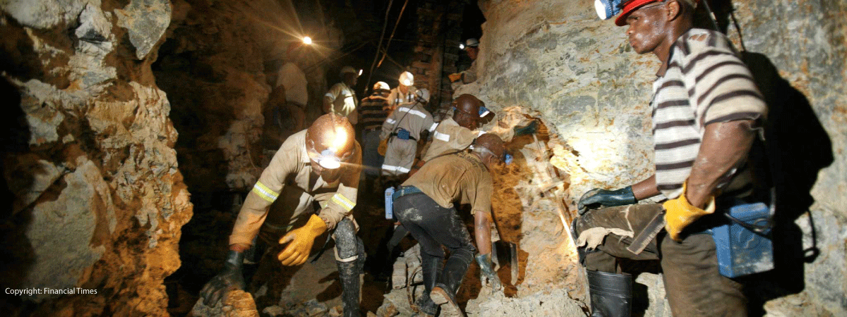 South African Stope Workers