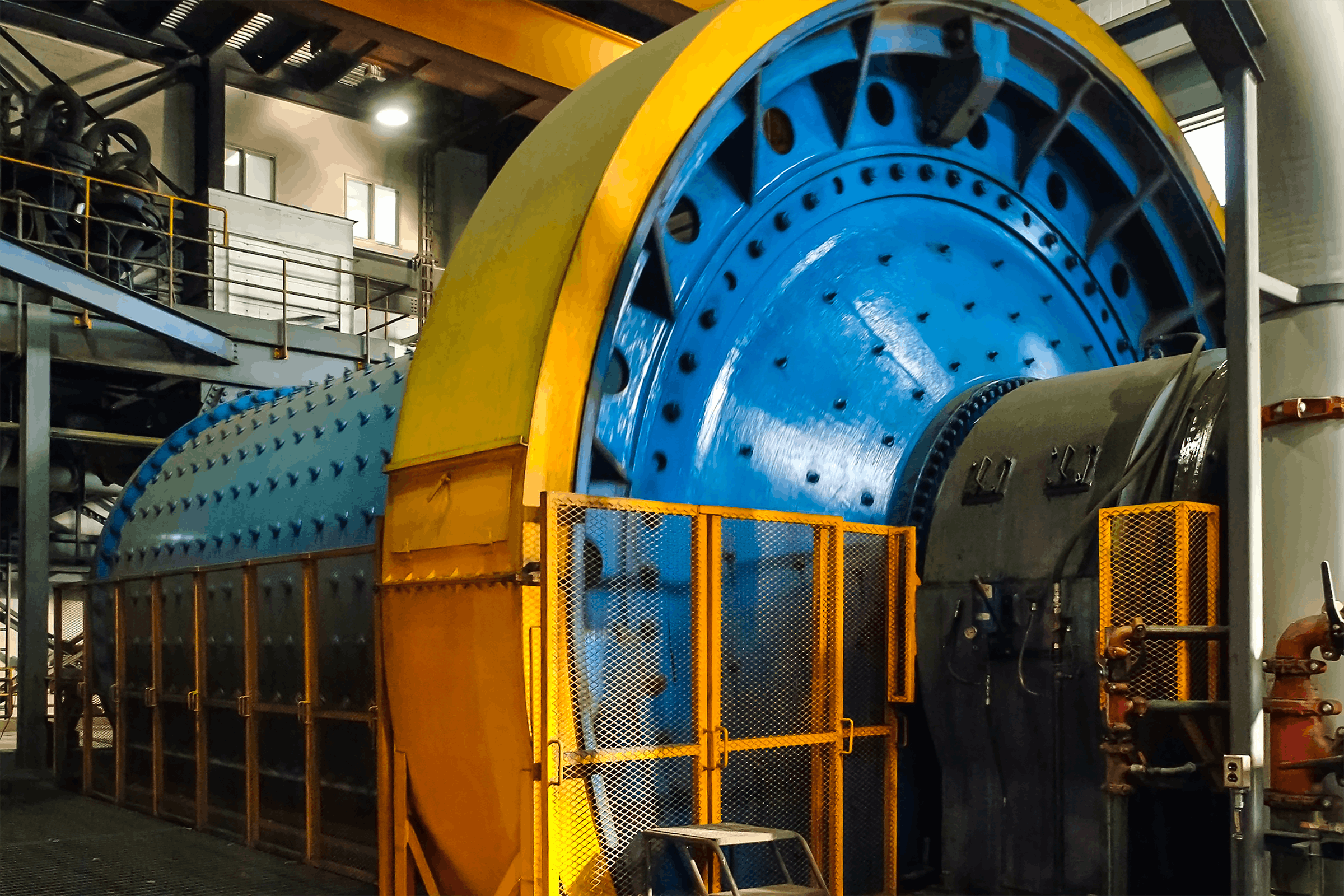 rotating ball mill
