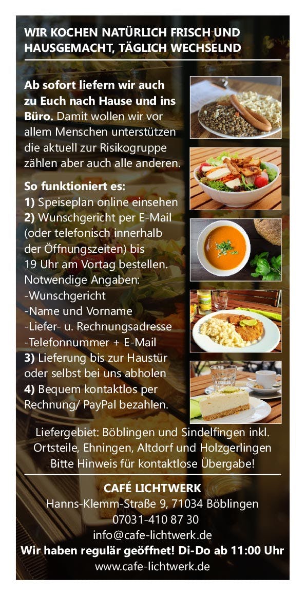 Speisekarte