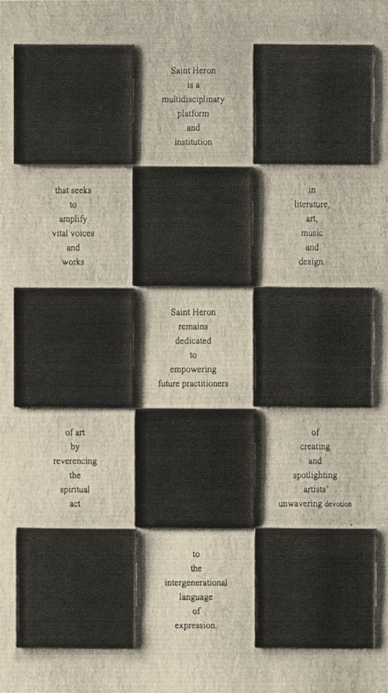 Image of checkerboard with various text in each white square