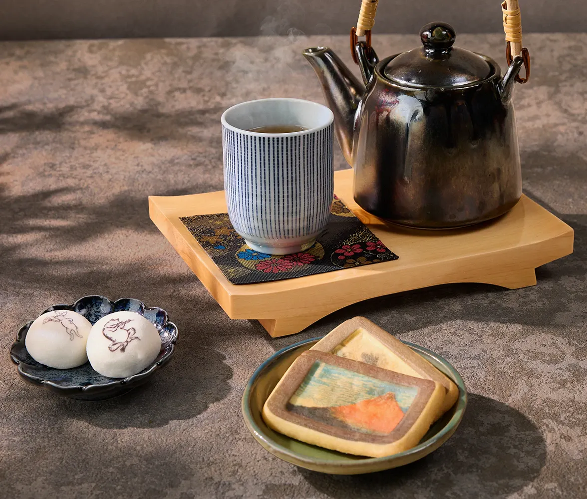 Ukiyo-e Tea Time