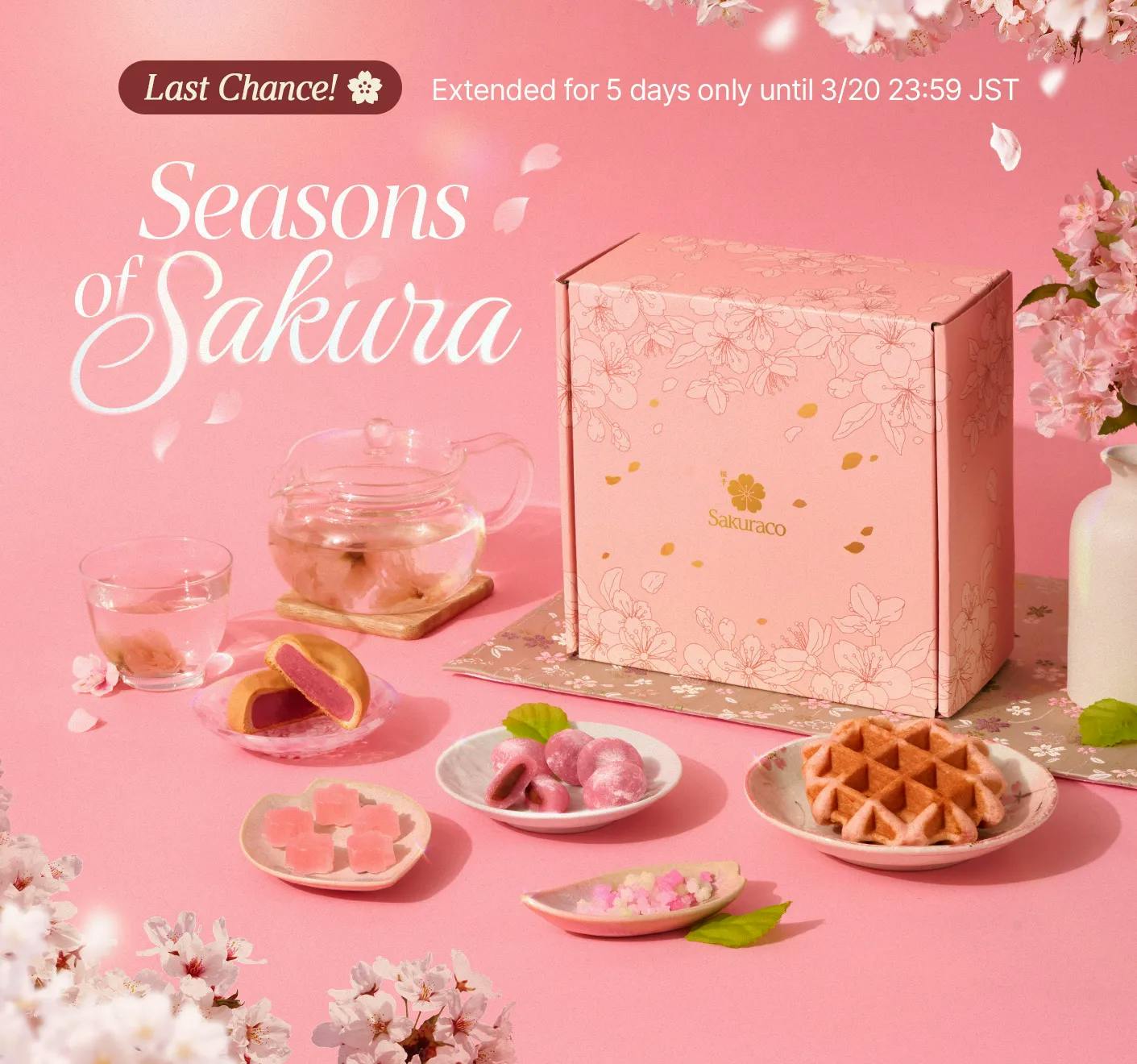 Coming in Your Seasons of Sakura Box