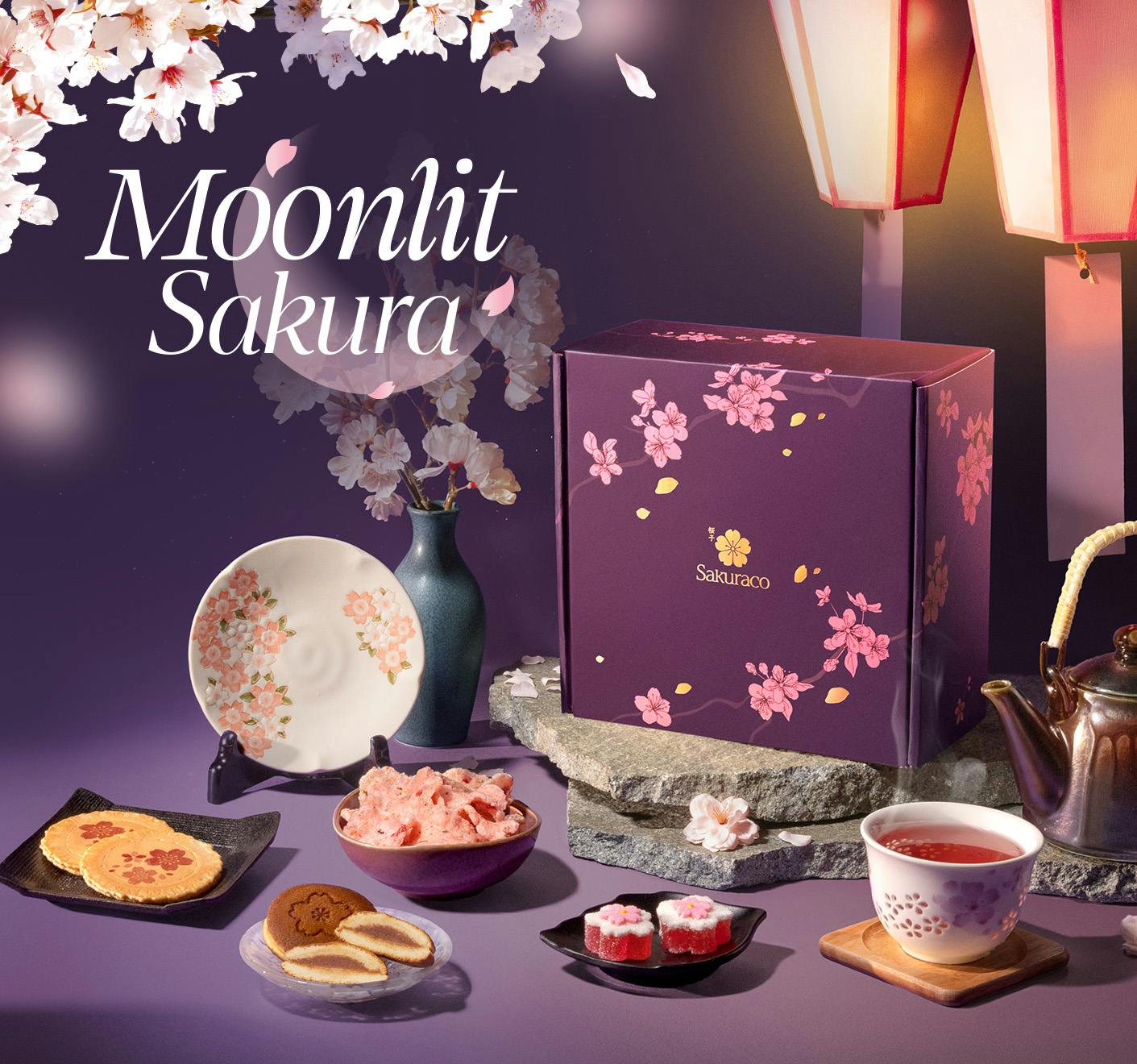 Sakuraco's April Box: Moonlit Sakura