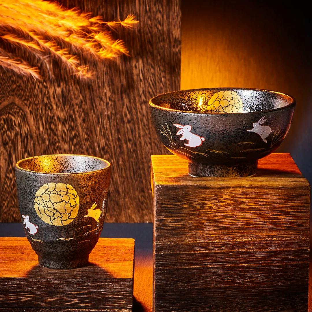 Tsukimi Bowl & Teacup