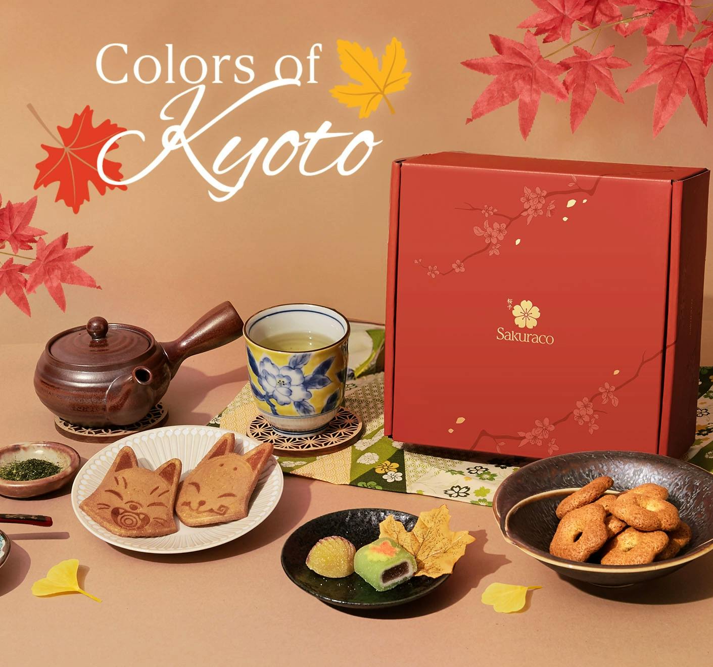 October's box: Colors of Kyoto