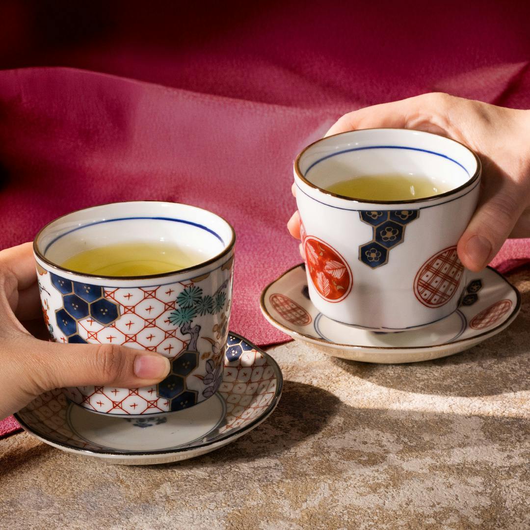 Imari Ware Teacup Set 